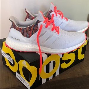 Mi Adidas Ultraboost White/Solar